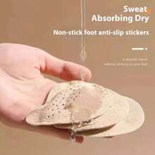 Sandals, Insoles, High Heels, Forefoot Pads, Sweat Resistant Pads, Non Slip Pads For Feet, Self-Adhesive, Invisible, Non Tiring Foot Tool, Super Soft, Essential For Summer Sandals And High Heels