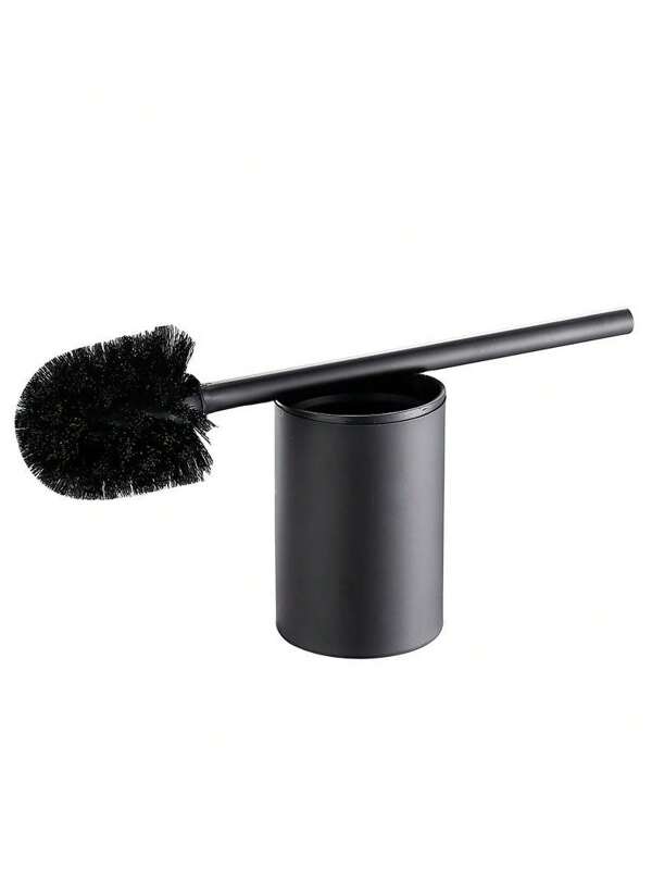 Dites adieu à la moisissure ! Brosse de toilette antibactérienne en acier inoxydable, avec un design à long manche qui atteint tous les coins, plus durable que le plastique, un accessoire indispensable de salle de bain