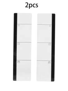 1 Stück/2 Stück Monitor Memo Board, modischer multifunktionaler Aufbewahrungshalter für Notizen aus transparentem Acryl, Papierablage, Computernechrichten-/Memo-Bildschirmhalter, Notizblöcke, Nachrichtenboards, Haftnotiz-Boards für Computerbildschirm, transparente Klemme für Nachrichten-Multifunktions-Pinnwand, Handyhalter, für Zuhause, Büro, Schreibtisch, Küche, Kühlschrank, Wohnzimmer