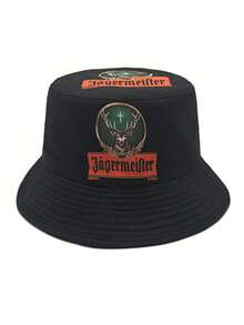 1pc Unisex European & American Style Heart Pattern Bucket Hat, Reversible Ditsy Floral Sun Hat For Outdoor, Casual, Fashion Matching, All Seasons, Suitable As Gift - Colorful Hearts - View 1