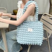 Yankee Clouds Bubble Clouds Shoulder Bag Vest Bag Women Student Simple Handbag Canvas Bag Canvas Bag
