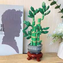 700+ Peças Decoração Elegante de Orquídea, Flores Amarelas + Brancas, Vaso Branco + Azul, Mosaico Floral de Material ABS, Brinquedo de Bloco de Construção Criativo, Buquê em Vaso para Exposição Interna, Modelo de Partícula Pequena, Peça de Coleção de Arte, Arte Floral 3D DIY, Adequado para Decoração Doméstica, Presente de Alívio do Estresse para Adultos