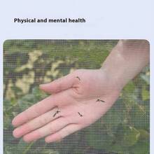 1 pieza Malla de ventana adhesiva negra ajustable, con varios tamaños de ancho, alta transparencia para protección contra insectos en el dormitorio y la sala de estar