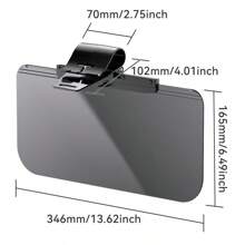 Anti Glare Polarized Car Sun Visor Extension, Blocking Stray Light, Reducing Snow Blindness And Ultraviolet Rays, Easy To Install On All Vehicles, Car Sun Visor