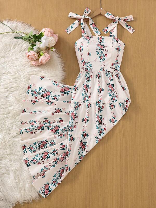 Vestido de mujer de tela tejida con volantes, con diseño de rayas retro elegante, adecuado para vacaciones, fiestas y citas nocturnas