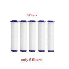 五种模式超强力淋浴喷头，采用优质ABS材质，内置滤芯，净化水质，呵护肌肤，附赠5个备用滤芯，适用于浴室、房车、游艇、户外、旅行拖车和露营车等场所，可替换高压淋浴喷头，多功能增压淋浴喷头，手持花洒，淋浴喷头配件，浴室工具 - 彩色 - 查看 15