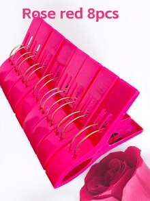 8 件/4 件沙滩巾夹、椅子夹、塑料衣架，黄色/蓝色/绿色/红色