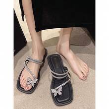 Women Flat Sandals - 黑色升級版 - 查看 5