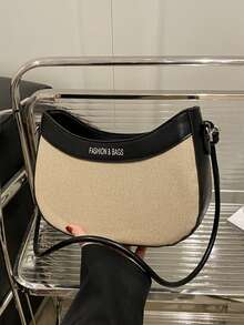 2025春夏新款女包气质通勤气质单肩包腋下包百搭洋气休闲斜挎包 - 彩色 - 查看 1