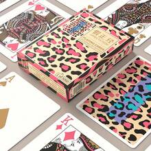 YFOPEN DIY 扑克牌，每副 54 张，纸牌游戏，非常适合家庭娱乐和下午茶派对。万圣节礼物，圣诞节礼物 - 彩色 - 查看 16