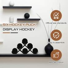 Acryl Eishockey Puck Ausstellungskasten zum Ausstellen Ihres signierten Eishockey Pucks, schwarzer Ausstellungskasten Kollektion Geschenk (35 x 4,5 x 16 cm)