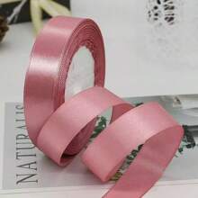 Rainbow Ribbon Solid Series 10 Colors Double Sided Satin Ribbon Used For Gift Packaging, Happy Birthday Party Decoration, Wedding Decoration, And Bouquet Decoration