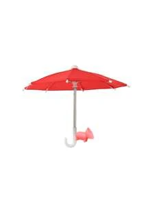 Phone Umbrella For Sun Cell Phone Umbrella Sun Shade, Mini Umbrella For Phone With Universal Adjustable Piggy Suction Cup Stand Outdoor, Sun Shade For Cell Phones, Kindle, IPad Navigator Phone Umbrella For Sun Shade Mini Phone Umbrella , Anti-Glare Sun Shield Cell Phone Cover, Protect Your Phone From Rain And Sun, Screen Blocking Glare Anti-Reflection Travel Essentials, [2pcs/Set, Phone Umbrella For Sun & Piggy Suction Cup]