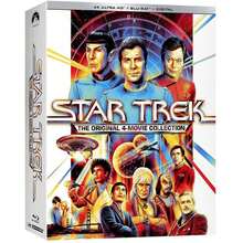 Star Trek : The Original 4-Movie Collection  [ULTRA HD] 4K Mastering, Ac-3/Dolby Digital, Amaray Case, Digital Copy, Dolby, Dubbed, Subtitled, Widescreen - Multicolor - View 1