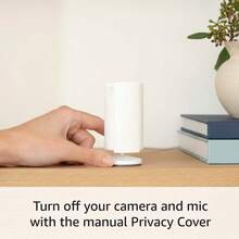 Ring Indoor Cam Newest Model Home Or Business Security In 1080p HD Video White - 白色 - 查看 4