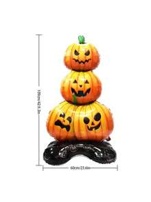 46 英寸南瓜怪兽道具，48 英寸南瓜堆，万圣节派对装饰，节日活动装饰