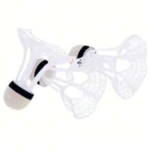 12 Packs Wind-Resistant Nylon Shuttlecocks - PA Material Badminton Birds For Training & Competitive Play, Aerodynamic Design Enhances Flight Stability (Outdoor/Indoor Use, Perfect For Athletes & Enthusiasts)