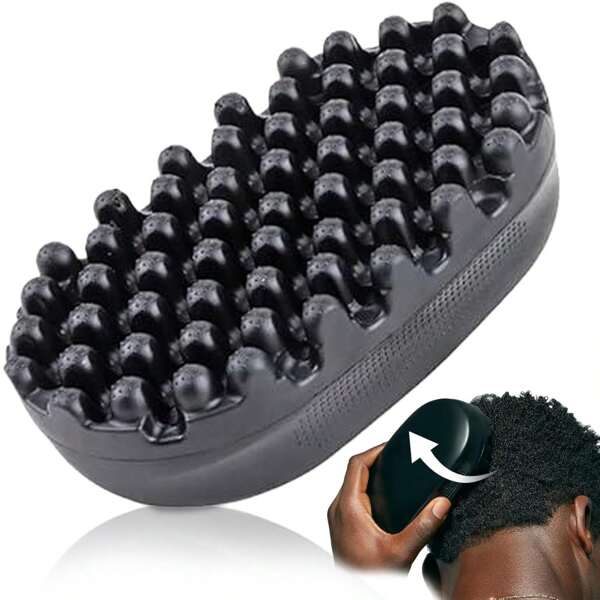 Cepillo de pelo rizado y retorcido, peine para trenzas afro y rastas, 1 pieza, lavable y elástico. Cepillo de pelo para rastas, peine para pelo rizado, diseño antideslizante, goma lavable, juego de esponja para el cabello para hombres y mujeres. Cepillo de goma retorcido y esponja para rizos afro, herramienta de cabello lavable para cabello corto, peines rizados para niño y niña, accesorios de barbería, secador de pelo, cabello, barbería, herramientas para el cabello, productos para el cabello, accesorios para el cabello, cepillo de borde, cepillo de peinado, accesorios de barbería, viaje, secador de pelo, cosas de pelo, laca para el cabello, accesorios para el cabello, productos para el cabello rizado, equipos de peluquería, accesorios, tijeras de cortar el cabello, Navidad, barbería, accesorios de barbería, accesorios para el cabello, peluquería, secador de pelo, accesorios, productos para el cabello, herramientas para el cabello, cosas de pelo, cuidado del cabello, cepillo para el c