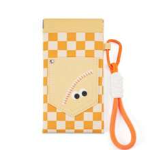 1pc Women's Eyeglasses Case, With Colorful Strap - Portable Eyewear Storage Pouch, Suitable For Mother's Day & Birthday Gift, Daily Accessory, Sunglasses Holder | Fashionable Eyeglass Case | Soft Silicone Box Travel Essentials Travel Accessories Travel Bag Vacation Holiday Back To School School Stuff Sunglasses Women