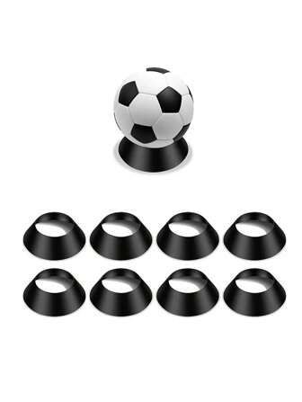 1/3/5 pezzi Supporto portatile in materiale PP per palloni da calcio, basket, calcio, rugby e bowling! Accessori essenziali da spiaggia, sedie da spiaggia, piscina gonfiabile