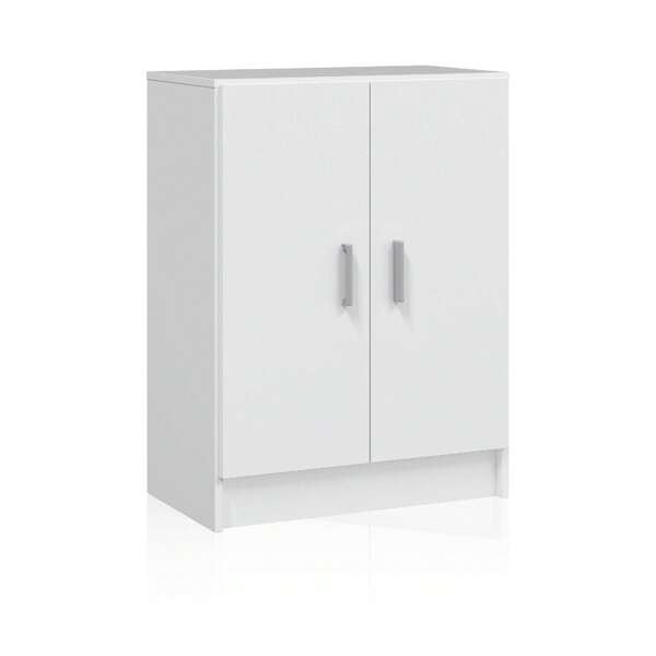 Duehome Guarda-roupa baixo multifuncional de 2 portas