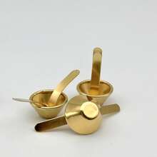 50/100pcs/Pack Two-Legged Feet Pierced Rivet Stud Spike Spot Nail For Leather Craft Bag Handbag Purse Bottom Protecting DIY Repair - Multicolor - View 28