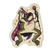1pc/3pcs/5pcs Creative Toad Wizard Embroidered Patches - Iron-On/Sew-On Appliques, Suitable For Christmas, New Year Holiday Clothing, Backpacks, Jackets And Hats - DIY Christmas & New Year Gift Ideas - Multicolor - View 1