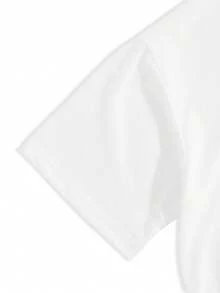 Women's Boho Floral Inspirational Quotes T-Shirt - "Words Matter Speak Kindness" Sublimation Print, Breathable Casual Tee For Outdoor Travel, Machine Washable Round Neck Top, Travel Friendly Top Floral Print Top Round Neck Tshirt, Ladies T Shirts - White - View 4