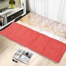 Thick Fleece Mattress Pad, Foldable Nap Mat For Sleeping, Camping, Office Lunch, Tatami Futon Single Size, Portable & Comfortable
