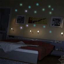100 Pieces Of Realistic 3D Star Decals That Add A Sparkling Touch To The Night Sky, Perfect For Children's Bedrooms, Bedding, Or Gifts.Glow-In-The-Dark Star Stickers For Decorating Ceilings,