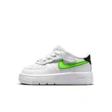 Nike FORCE 1 LOW EASYON (TD) Casual Sneakers, Versatile & Practical - White Green - View 1