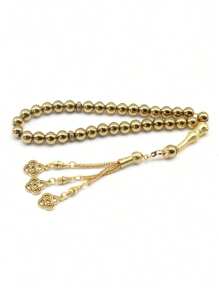 1 pieza 33 cuentas de 8mm Ágata negra Cuentas de oración musulmanas Rosario Tasbih, Accesorios religiosos islámicos
