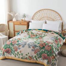 Couverture de lit et couverture serviette