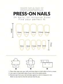 24pcs/Set Almond Shaped French Manicure 3D Floral Water-Drop Gradient Elegant Reusable Press-On Nails With 1pc Jelly Gel And 1pc Nail File, Adding A Romantic Touch For Daily Wear And Dates
