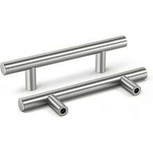 Goldenwarm 10 Pack Champagne Bronze Cabinet Pulls Gold Cabinet Handles 5 Inch(128mm) Champagne Drawer Pulls Brushed Bronze Drawer Handles Kitchen Bathroom Bedroom Dresser Furniture Hardware - 拉絲不銹鋼 - 查看 1