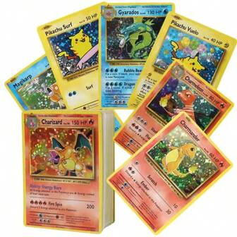 pokemon 60 stuks Pokemon Flash Cards Charizard Blastoise Venusaur Pikachu 1996 Eerste Generatie Kaarten, Pokemon Kaart