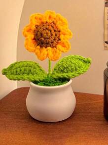Handmade Simulation Sunflower Potted Plant, Home Decoration, Car Ornament, Office Decoration,Table Decoration,Teacher's Day Gifts, Birthday Gifts, Mother's Day Gifts, Thanksgiving Gifts,Artificial Flower,Home Decor,Kitchen Decor Decor,Room Decor,Christmas Decor,Party Decor,Decorative Crafts,Desk Ornaments,Table Decorative Ornaments,Party Gift Decorations,Christmas Decorations,Christmas Gift.