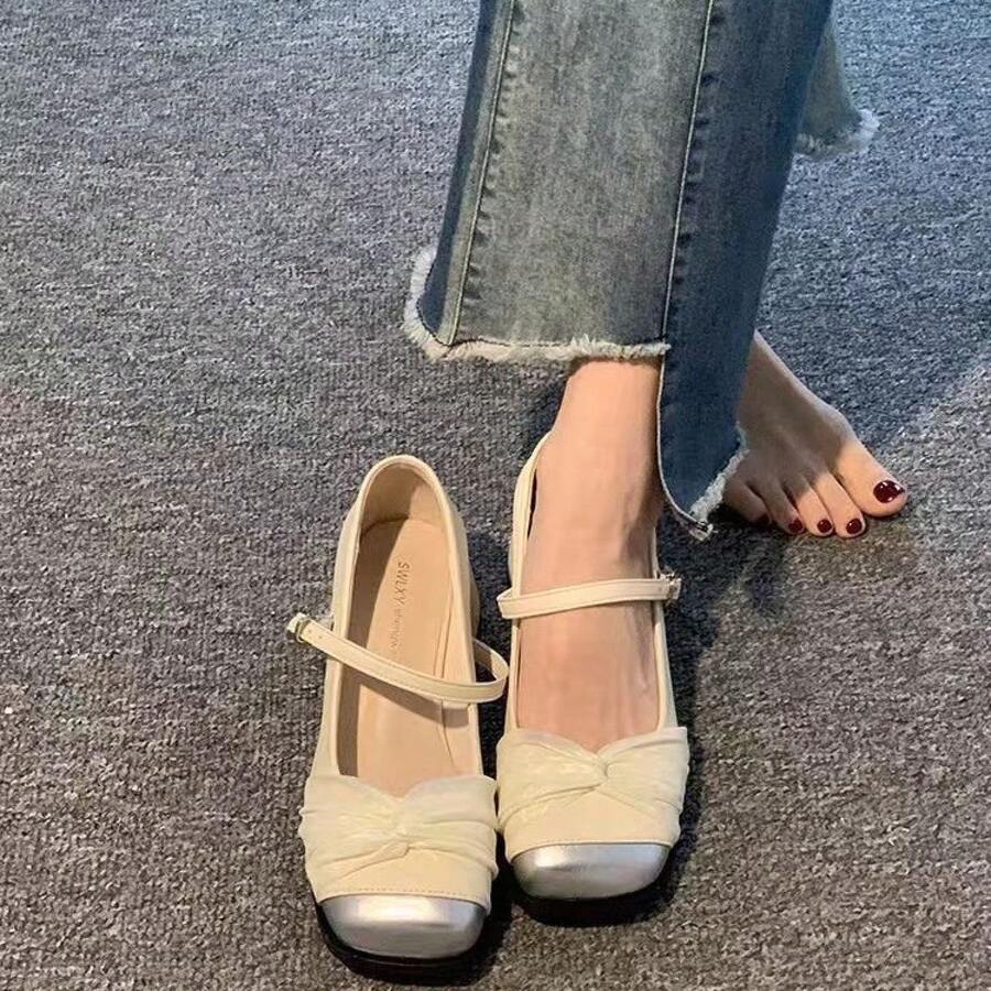 Women Pumps - 米色 - 查看 1