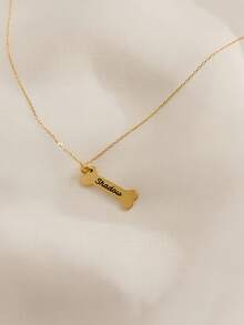 Personalized Paw Print Name Necklace, Personalized Tiny Dog Paw Necklace, Minimalist Paw Necklace, Animal Necklace, Pet Necklace,Christmas Gift Supplies