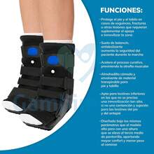 Bota Ferula Walker Corta Ortopedica Neumatica Varios Tamaños Comoda (Mediana/Medium) - Grande / Grande - Ver 7
