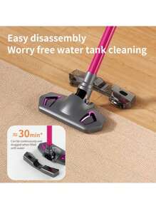 Kabelloser Staubsauger, Hochleistungsstaubsauger, geeignet für Zuhause, 600ml Staubbehälter, Akku-Staubsauger ohne Kabel, geeignet für Hartholzböden, Teppiche und Tierhaare. Kategorie: Nass- und Trockensauger, Akkukapazität: 2000mAh