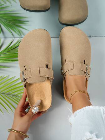 صندل خفيف سميك المشاة من الفلين مريح للنساء للاستخدام اليومي بطراز عتيق