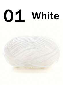 小萌仔手工DIY编织中粗纱冰棒纱50克/球，60米/球，适用于编织围巾、钩针鞋、玩偶等。