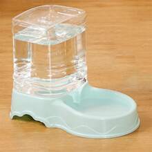 Automatic Pet Feeder Cat Drinking Bowl Cat Bowl Large Capacity Dog Bowl 3.8L Combination Food Storage Bucket Pet Supplies