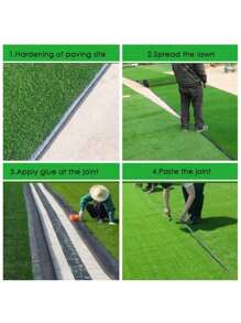 Covor cu iarbă artificială 50cm x 200cm, covoraș pentru fructe, raft din plastic, gazon artificial, covoraș antiderapant, decorațiuni interioare, gazon simulat, mușchi, gazon, covor cu iarbă verde artificială, plante, decor exterior, accesorii de grădină