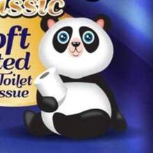 60 TOILET ROLLS/ NON SCENTED/ 5x12pkBLUE (Cuddle Panda 3PLY) Lightweight Sheets - Blue - View 7