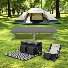 Pat pliabil, capacitate mare de încărcare, ușor, potrivit pentru camping, somn la birou, cazare pentru oaspeți peste noapte