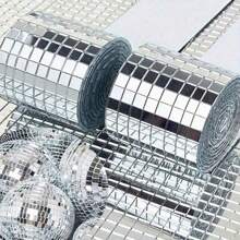 Samoprzylepne naklejki ścienne z mozaiką lustrzaną, wodoodporna rama lustra łazienkowego, dekoracja pokoju DIY, dekoracja domu, dekoracja ścienna, spersonalizowane lustro ścienne, lustro do pokoju, dekoracja łazienki, wystrój salonu