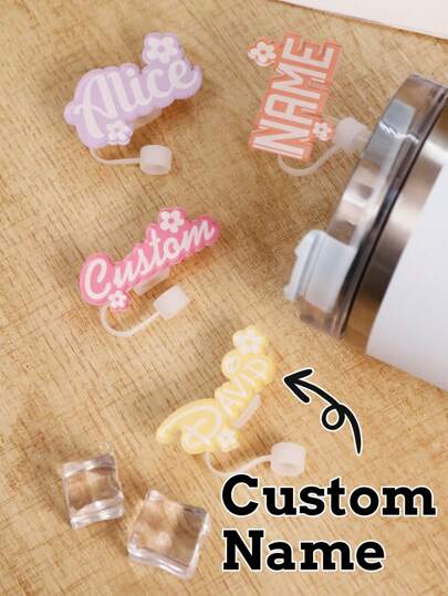 Custom Text Acrylic Straw Cover,Personalized Straw Cover,Customized Dust Plug Straw Caps,Customizable Name Cute Straw Cover Name,Straw Caps For Tumblers,Multi-Functional,Compatible With Cups And Bottles,Birthday Gifts,Wedding Gifts,Decorative,School Students,Office,Workers,Youth,Anniversary,Multi-Functional,Durable,Ornamental,Reusable,Exquisite,Stylish,High-Quality,Colorful,Modern,Custom,Personalized,Unique,Ideal Gifts For Him,Ideal Gifts For Her,Boyfriend,Dad,Girlfriend,Mom,Family,Friends,Tea Room,Home,Garden,Office,For Anniversaries,For Valentine's Day,For Mother's Day,For Birthdays,For Father's Day,For Graduation,For Weddings,For Housewarming,Personal Items