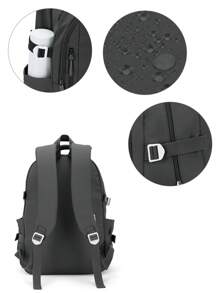 Mochila leve para laptop e viagem escolar, mochila universitária fofa e durável, mochila casual para meninos e meninas, mochila portátil de grande capacidade para atividades ao ar livre, viagens, caminhadas e escola. Versões novas e antigas são enviadas aleatoriamente.